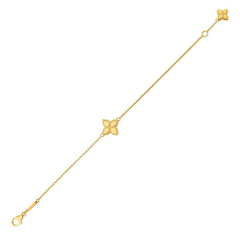 Roberto Coin Princess Flower Charm Bracelet