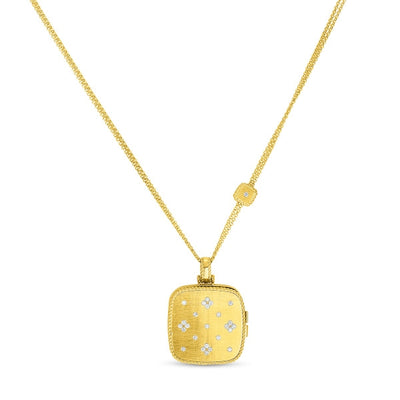Roberto Coin Venetian Princess Yellow Gold Locket Pendant Necklace - Roberto Coin product