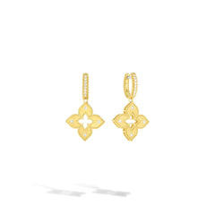 Roberto Coin Petite Venetian Princess Diamond Drop Earrings