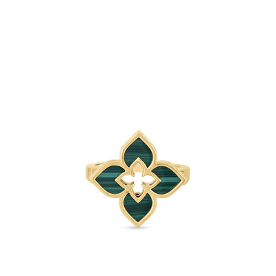 Roberto Coin Petite Venetian Princess Malachite Flower Ring - Roberto Coin product