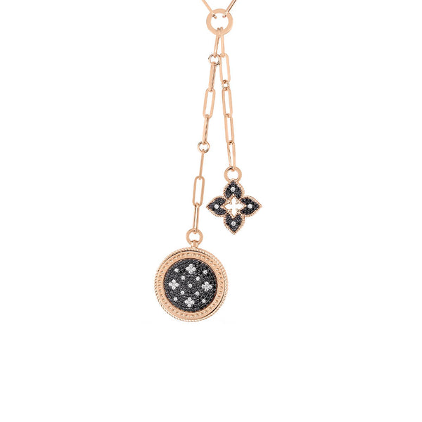 Roberto Coin Venetian Princess Double Medallion Necklace