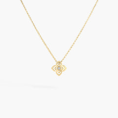 Roberto Coin Palazzo Ducale Small Diamond Pendant Necklace