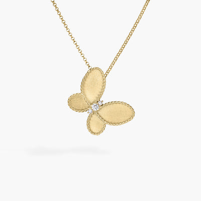 Roberto Coin Jasmine Diamond Butterfly Pendant Necklace - Roberto Coin product