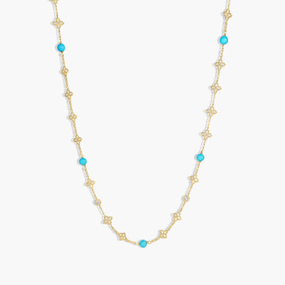 Roberto Coin Diamond and Turquoise Necklace - Roberto Coin  product