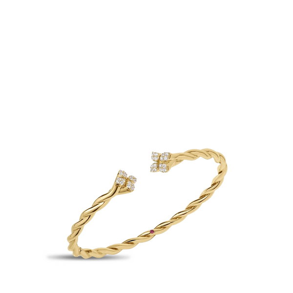 Roberto Coin Love in Verona Twist Bangle Bracelet