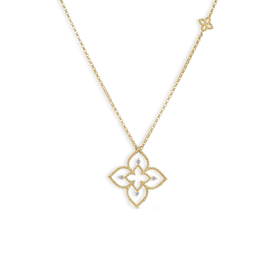 Roberto Coin Principessa Diamond Flower Pendant Necklace - Roberto Coin product