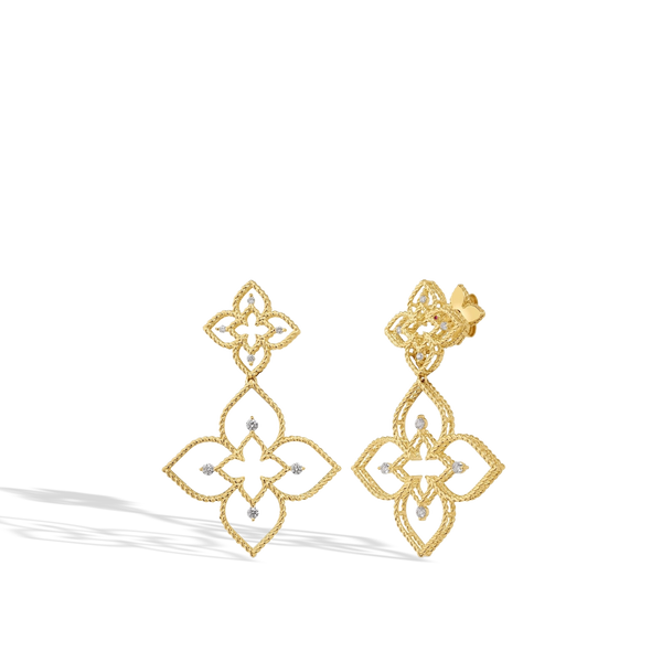Roberto Coin Principessa Diamond Drop Earrings