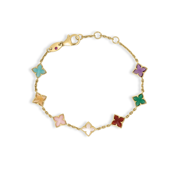 Roberto Coin Venetian Princess Multi Stone Bracelet