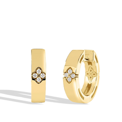 Roberto Coin Love in Verona Wide Hoop Earrings