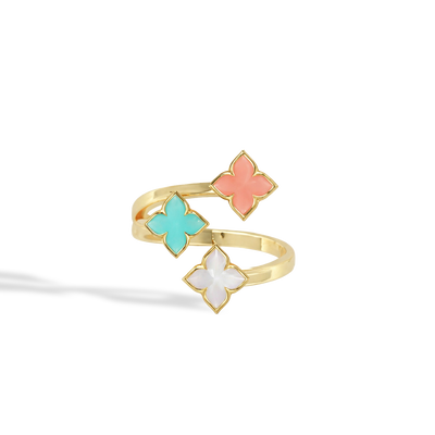 Roberto Coin Venetian Princess Multi-Stone Bypass Ring - Roberto Coin product