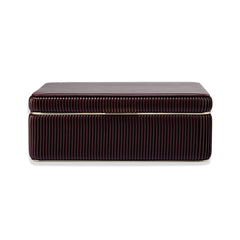 Wolf Bella Large Jewelry Box in Bordeaux