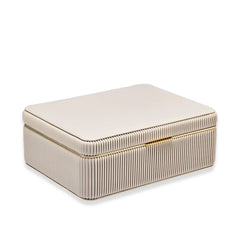Wolf Bella Large Jewelry Box in Bone