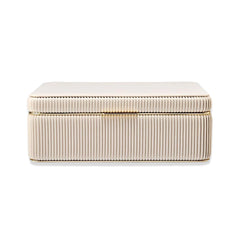 Wolf Bella Large Jewelry Box in Bone