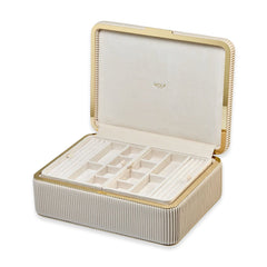 Wolf Bella Large Jewelry Box in Bone
