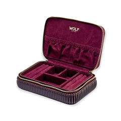 Wolf Bella Zip Case in Bordeaux
