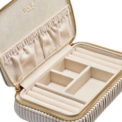 Wolf Bella Zip Case in Bone