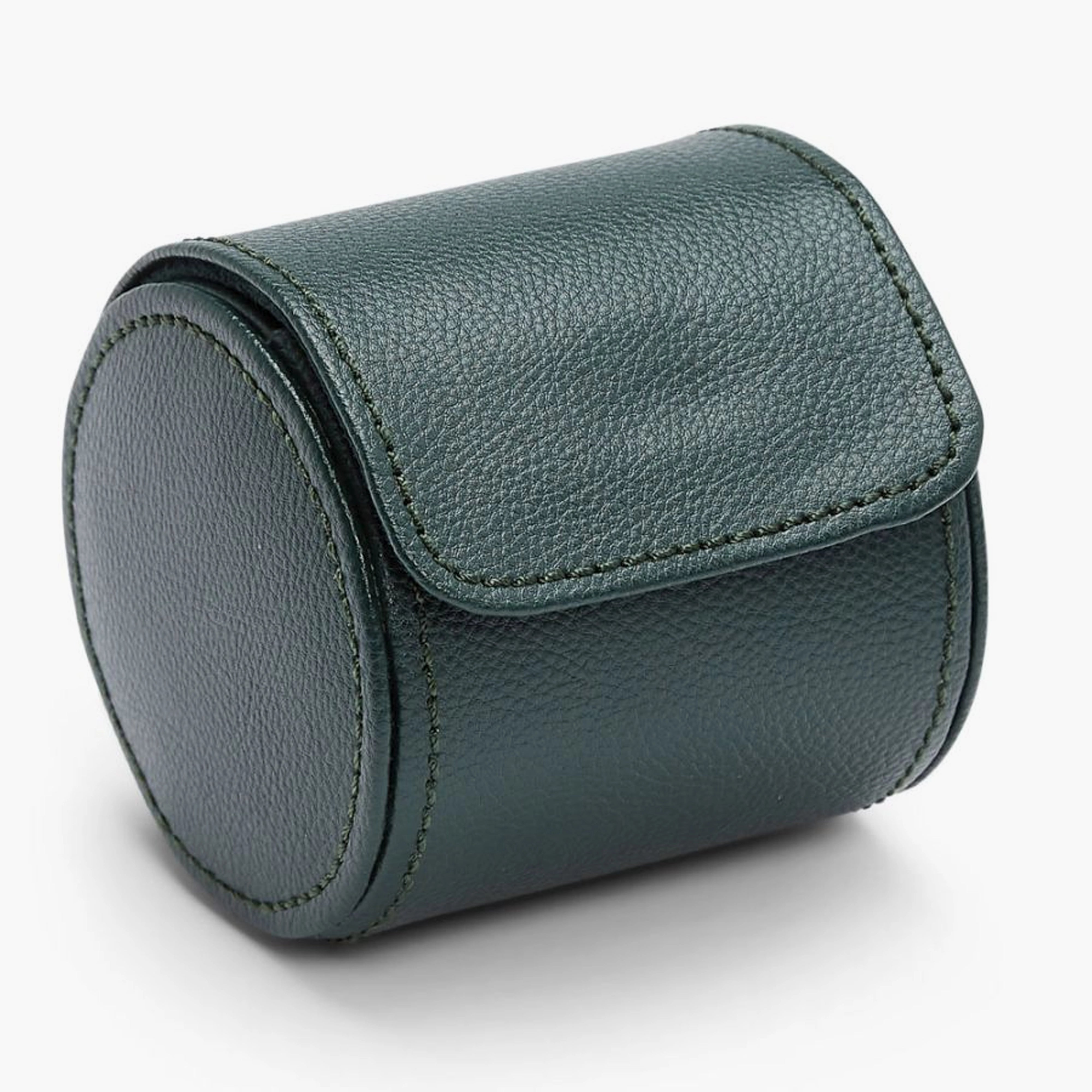 WOLF British Racing Single Watch Roll in Green