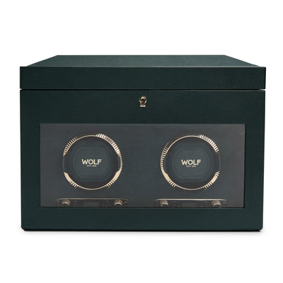 Wolf British Racing Green Double Watch Winder - Wolf product