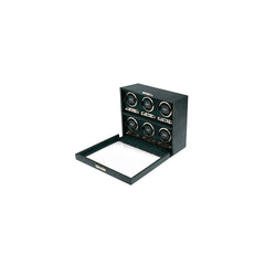 Wolf British Racing Green 6 Piece Watch Winder