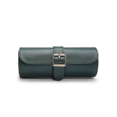 Wolf British Racing Green Triple Watch Roll - Wolf product