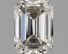 Diamond Lab Grown EMERALD 1.26ct VS1