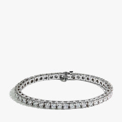 8 Carat Diamond Tennis Bracelet in 14K White Gold