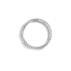 1 ctw Round Diamond Eternity Ring in Platinum