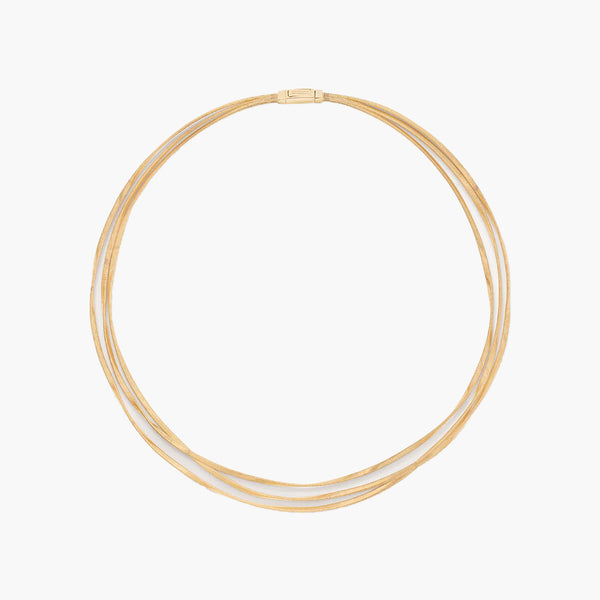 Marco Bicego Marrakech 3-Strand Coil Necklace