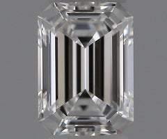 Diamond EMERALD 0.32ct IF