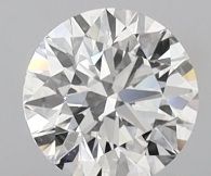Diamond Lab Grown ROUND 0.53ct VVS1