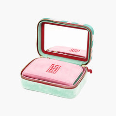 WOLF Bea Bongiasca Travel Zip Case in Jade