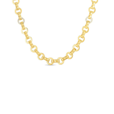 Roberto Coin Petite Obelisco Diamond Station Necklace - Roberto Coin product