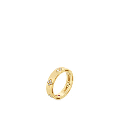 Roberto Coin Love in Verona Diamond Flower Thin Band