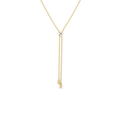 Roberto Coin Love in Verona Diamond Zipper Necklace