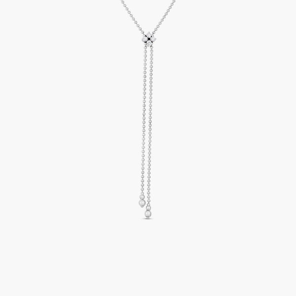 Roberto Coin Love in Verona White Gold Necklace