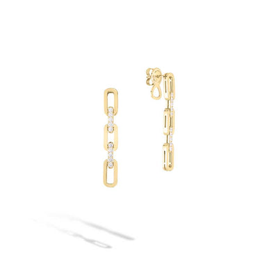 Roberto Coin Navarra Link Diamond Dangle Earrings - Roberto Coin product