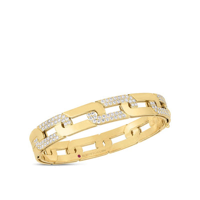 Roberto Coin Navarra Wide Diamond Bangle - Roberto Coin product