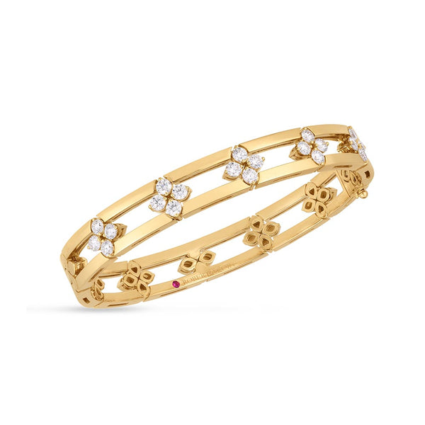 Roberto Coin Love in Verona Wide Diamond Bangle, 8883248AYBAX