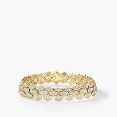 Roberto Coin Cobra Diamond Pave Bracelet