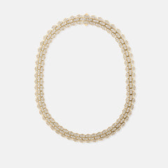 Roberto Coin Cobra Pave Diamond Necklace