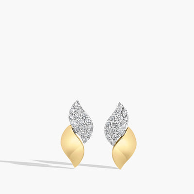 Roberto Coin San Marco Two-Tone Diamond Stud Earrings - Roberto Coin product