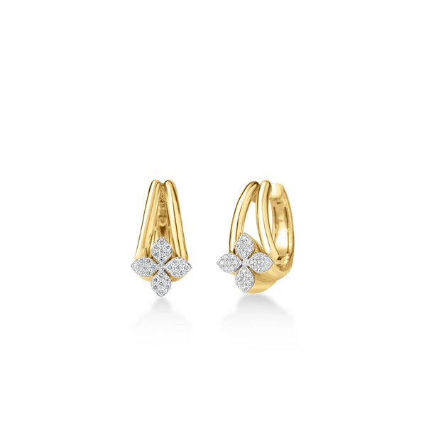 Roberto Coin Love in Verona Double Hoop Earrings