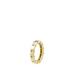 Roberto Coin Pois Moi Yellow Gold Single Round Ring