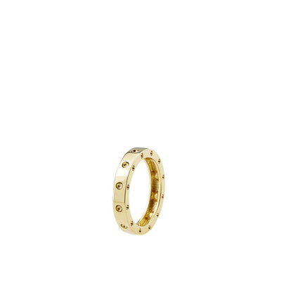 Roberto Coin Pois Moi Yellow Gold Single Round Ring - Roberto Coin product