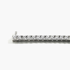 8 Carat Diamond Tennis Bracelet in 14K White Gold