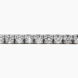 8 Carat Diamond Tennis Bracelet in 14K White Gold