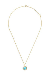 Ippolita Lollipop Mini Blue Topaz Necklace
