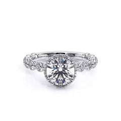 Verragio Renaissance Round Stardust Halo Engagement Ring Setting