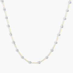 2 Carat Diamond by the Yard Necklace