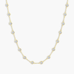 5 Carat Diamond by the Yard Necklace